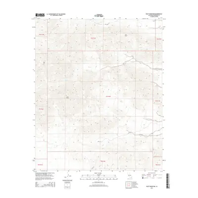2015 Map of Pilot Mountain, 2015 Print