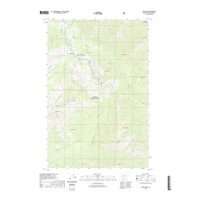 2020 Map of Pilot Peak, 2020 Print