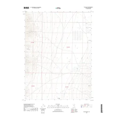 2018 Map of Pilot Peak SW, 2018 Print