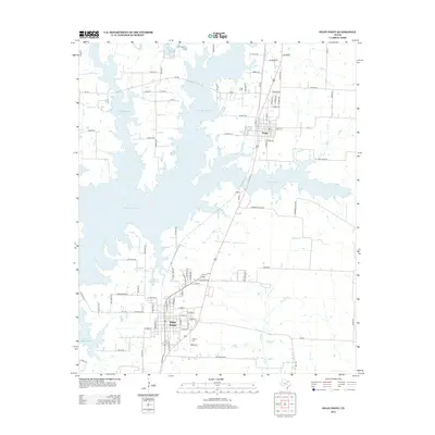 2013 Map of Pilot Point, 2013 Print