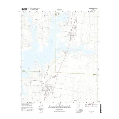 2016 Map of Pilot Point, 2016 Print