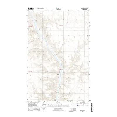 2017 Map of Pilot Rock, 2017 Print