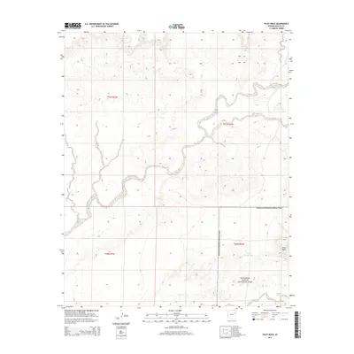 2014 Map of Pilot Rock, 2014 Print