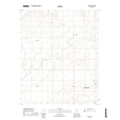 2018 Map of Pilot Rock, 2018 Print