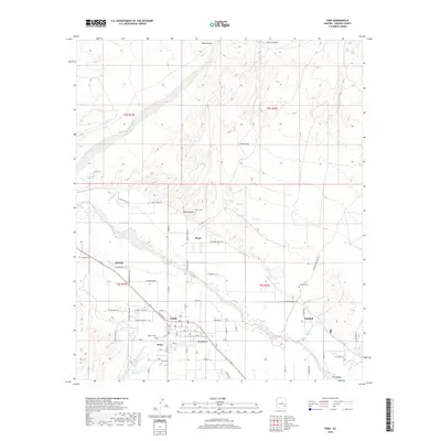 2018 Map of Pima, 2018 Print
