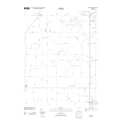 2013 Map of Pimento, 2013 Print