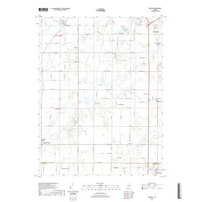 2019 Map of Pimento, 2019 Print