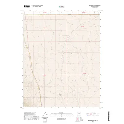 2023 Map of Pinabetoso Peaks, 2023 Print
