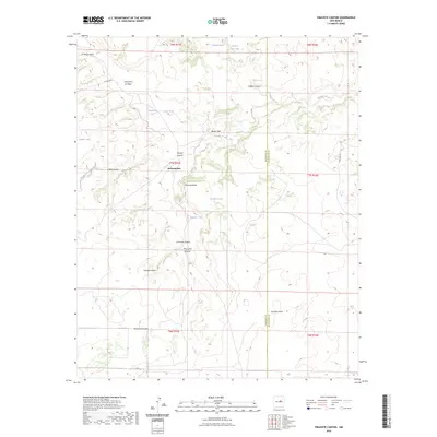 2023 Map of Pinavete Canyon, 2023 Print