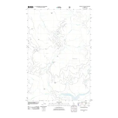 2011 Map of Pinchot Butte, 2011 Print