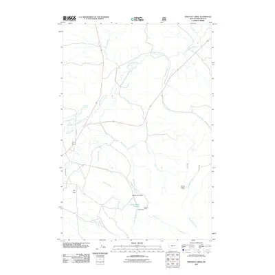 2011 Map of Pinchout Creek, 2011 Print