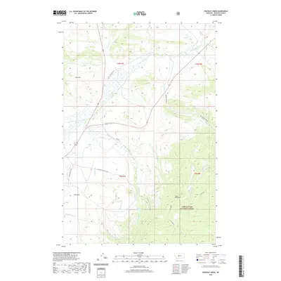 2020 Map of Pinchout Creek, 2020 Print