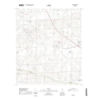 2018 Map of Pinckard, 2018 Print