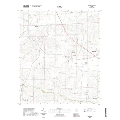 2020 Map of Pinckard, 2020 Print