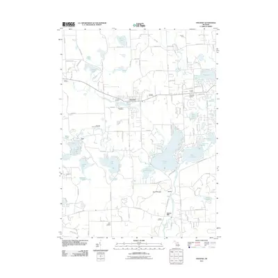 2011 Map of Pinckney, 2011 Print