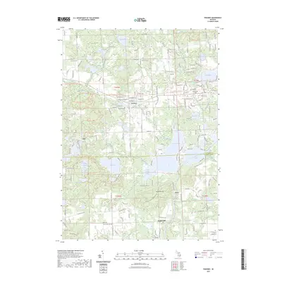 2023 Map of Pinckney, 2023 Print