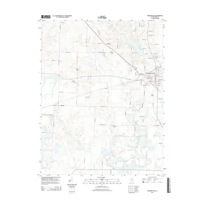 2015 Map of Pinckneyville, 2015 Print