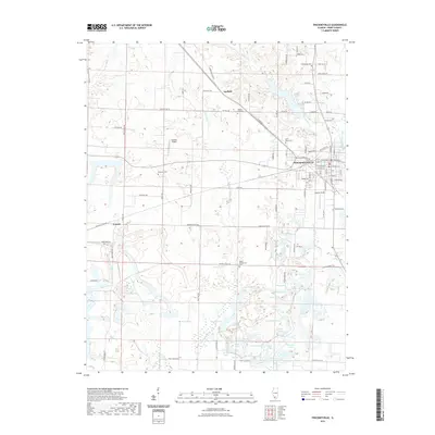 2021 Map of Pinckneyville, 2021 Print