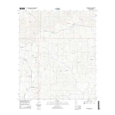 2015 Map of Pinckneyville, 2015 Print