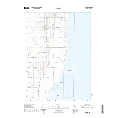 2019 Map of Pinconning, 2019 Print
