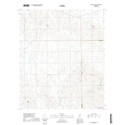 2018 Map of Pine Apple North, 2018 Print