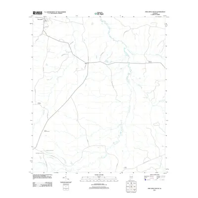 2011 Map of Pine Apple South, 2011 Print