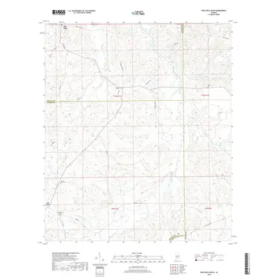 2018 Map of Pine Apple South, 2018 Print