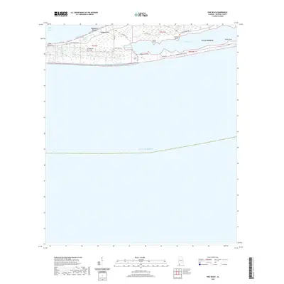 2020 Map of Pine Beach, 2020 Print