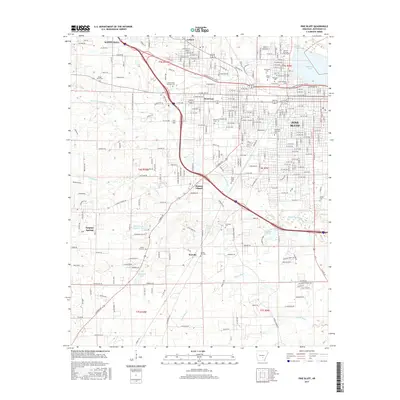 2017 Map of Pine Bluff, 2017 Print