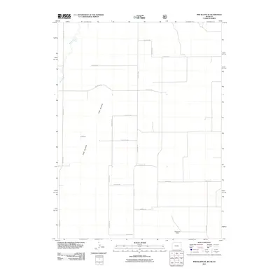 2011 Map of Pine Bluffs SE, 2011 Print