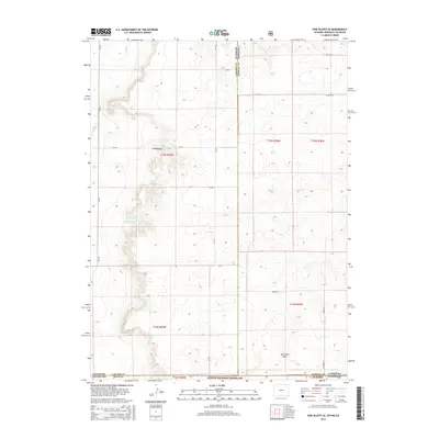 2015 Map of Pine Bluffs SE, 2015 Print