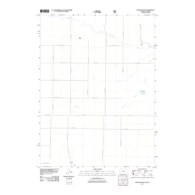 2011 Map of Pine Bluffs SW, 2011 Print