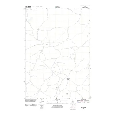 2010 Map of Pine Butte, 2010 Print