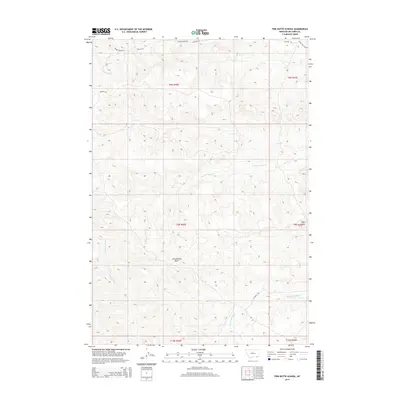 2014 Map of Pine Butte School, 2014 Print