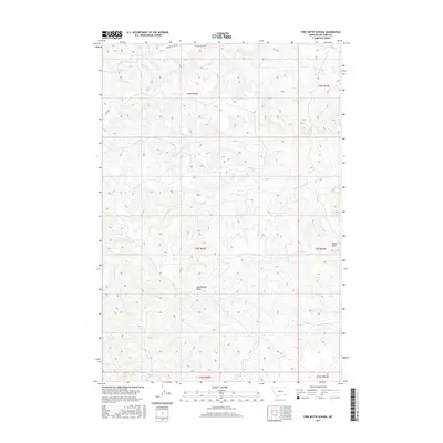 2017 Map of Pine Butte School, 2017 Print