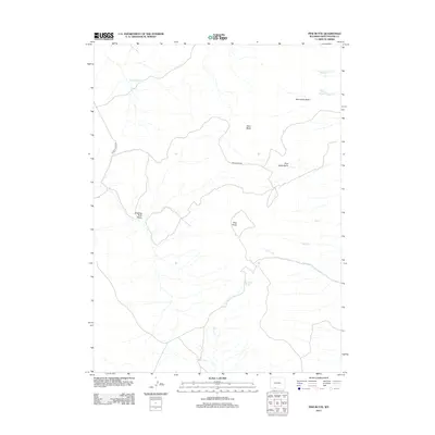 2012 Map of Pine Butte, 2012 Print