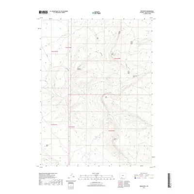 2017 Map of Pine Butte, 2017 Print