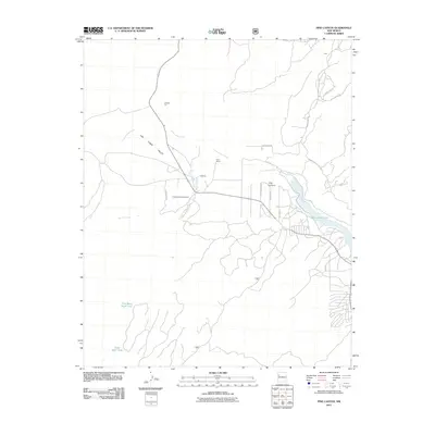 2011 Map of Pine Canyon, 2011 Print