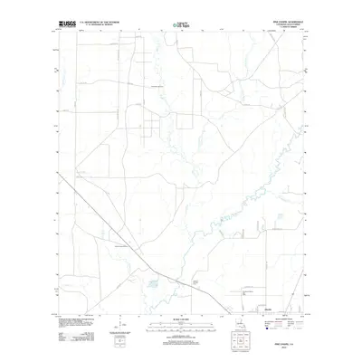 2012 Map of Pine Chapel, 2012 Print