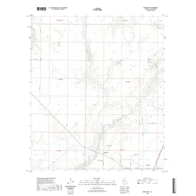 2020 Map of Pine Chapel, 2020 Print