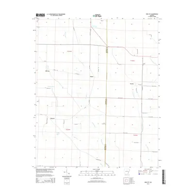 2014 Map of Pine City, 2014 Print