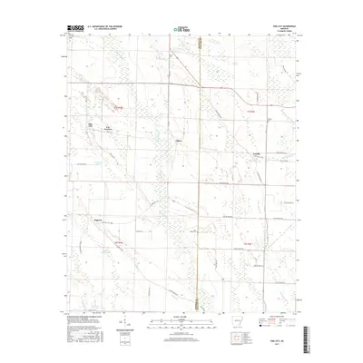 2017 Map of Pine City, 2017 Print