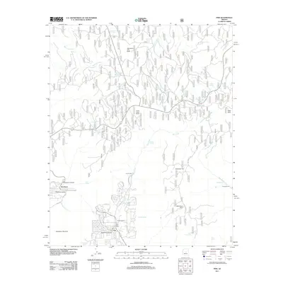 2011 Map of Pine, 2011 Print
