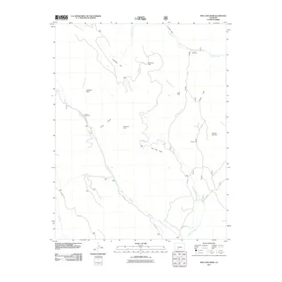 2011 Map of Pine Cone Knob, 2011 Print