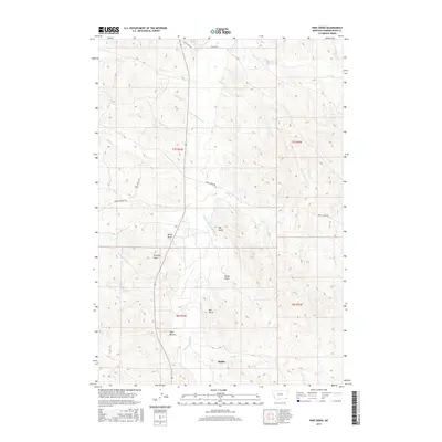 2017 Map of Pine Creek, 2017 Print
