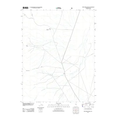2012 Map of Pine Creek Ranch, 2012 Print
