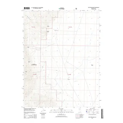 2015 Map of Pine Creek Ranch, 2015 Print