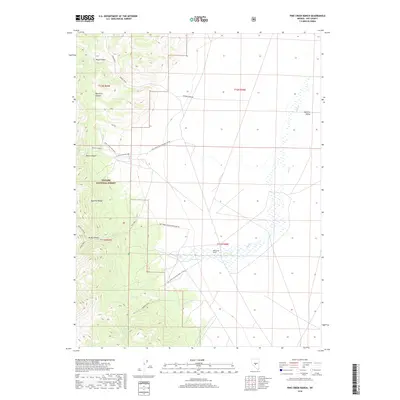 2018 Map of Pine Creek Ranch, 2018 Print