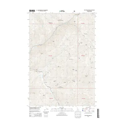 2013 Map of Pine Creek Rapids, 2013 Print