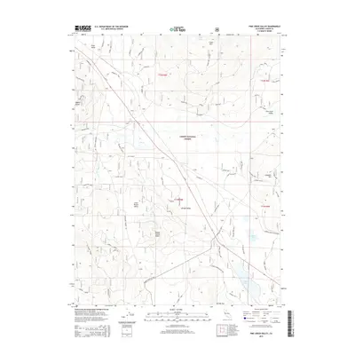 2015 Map of Pine Creek Valley, 2015 Print